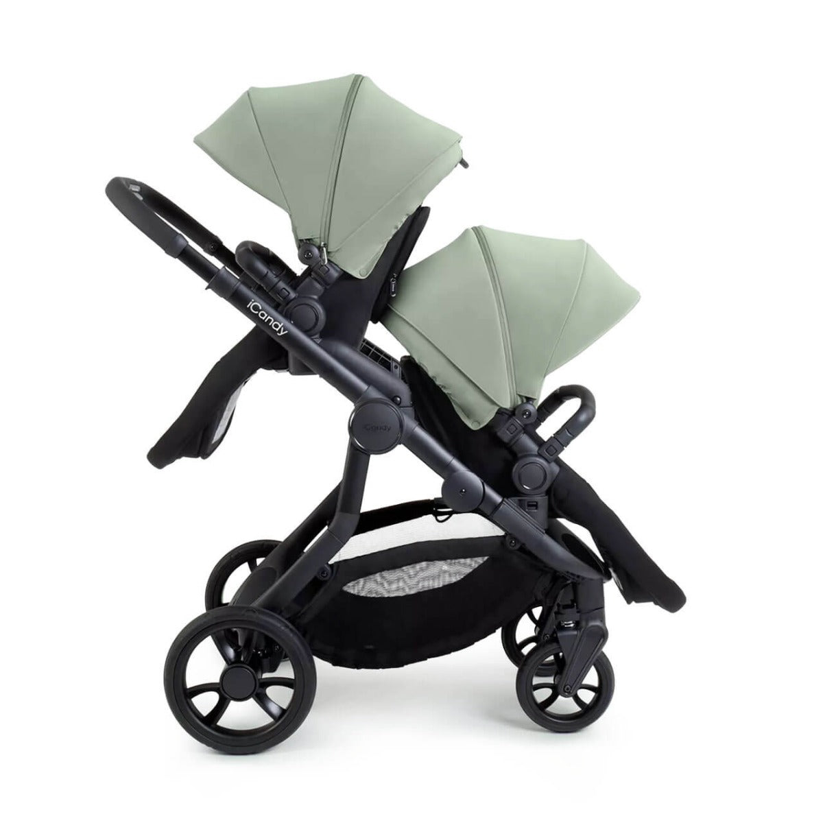 iCandy Orange 4 Twin Cocoon i-Size Complete Travel System Bundle - Pistachio