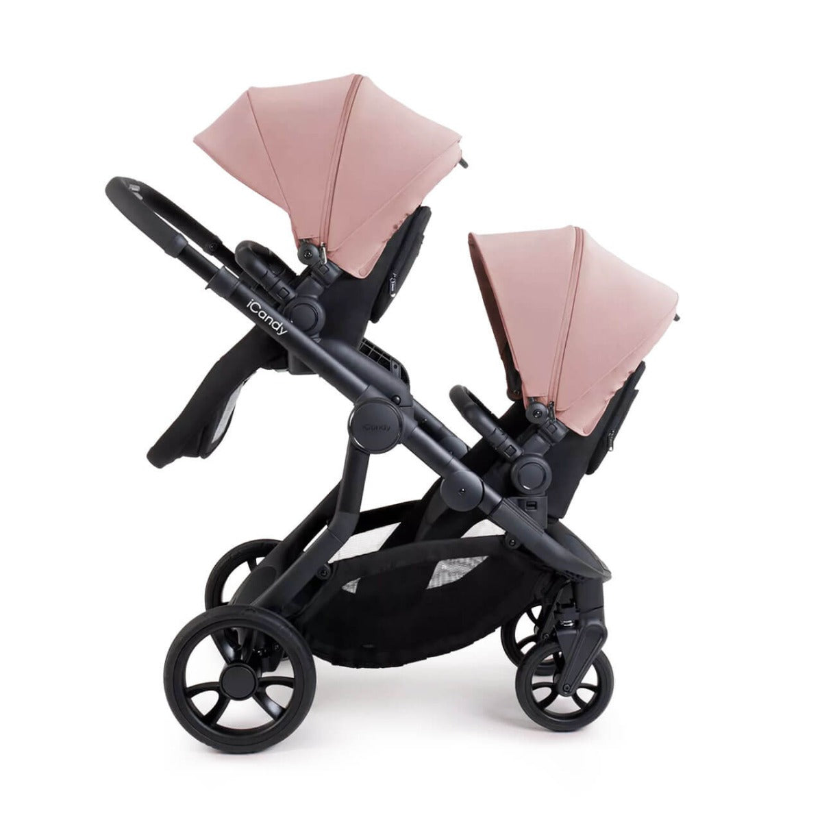 iCandy Orange 4 Twin Cocoon i-Size Complete Travel System Bundle - Rose