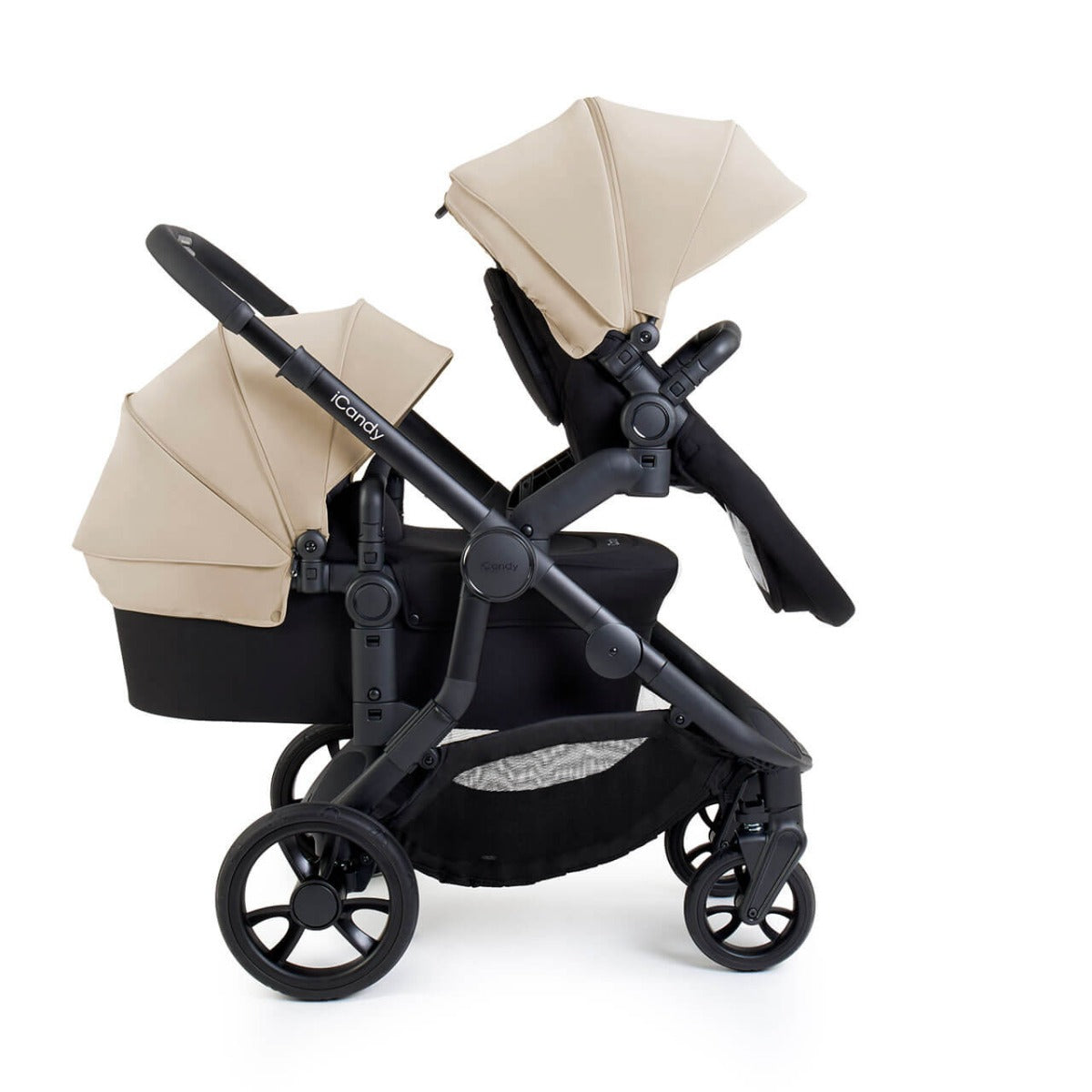 iCandy Orange 4 Pushchair with Complete Accessory Bundle - Latte