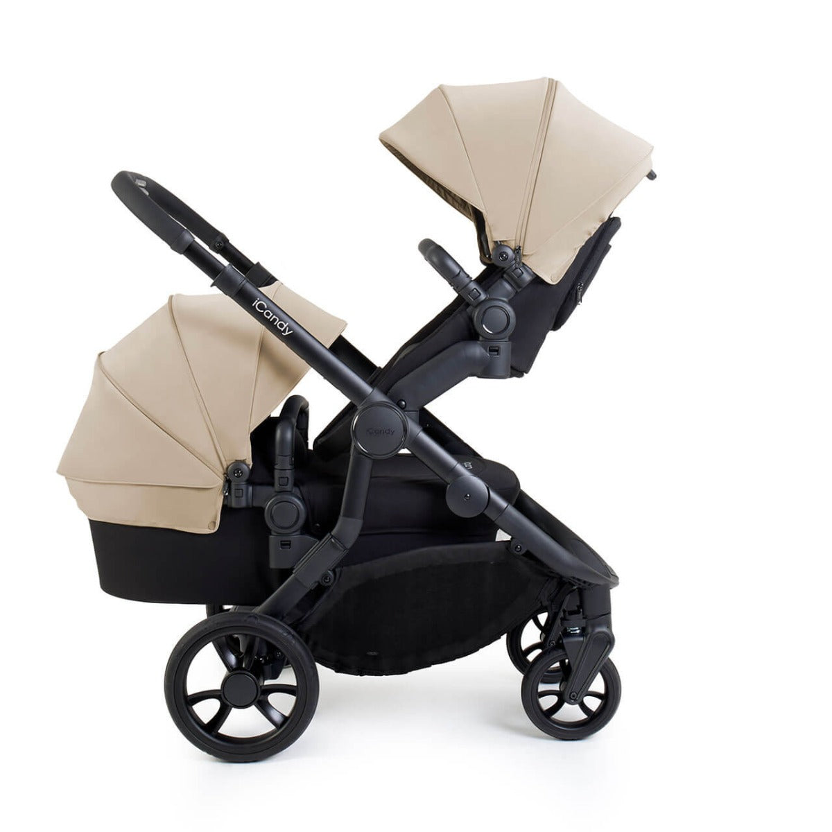 iCandy Orange 4 Pushchair with Complete Accessory Bundle - Latte