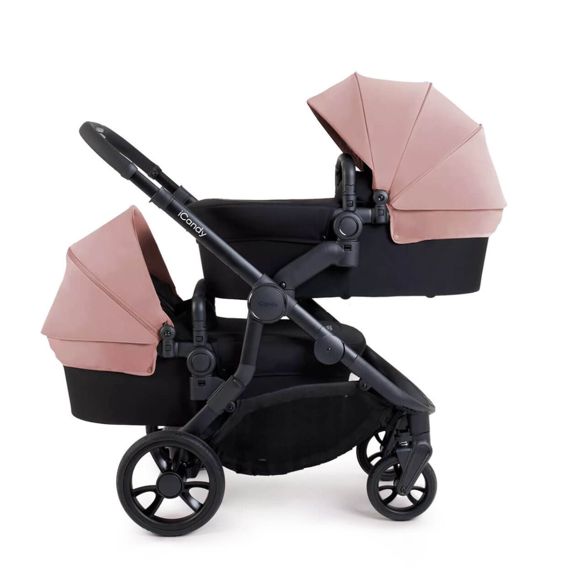 iCandy Orange 4 Twin Cocoon i-Size Complete Travel System Bundle - Rose