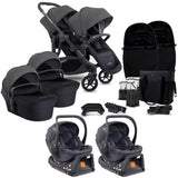 iCandy Orange 4 Twin Cocoon i-Size Complete Travel System Bundle - Fossil