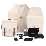 iCandy Peach 7 Travel System Bundle with Maxi-Cosi Pebble 360 Pro2 Car Seat & Base - Biscotti