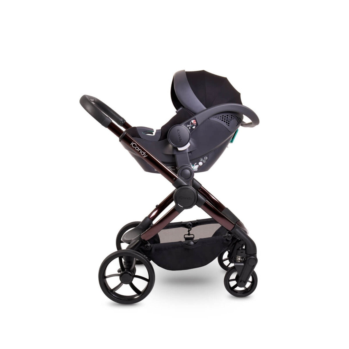 iCandy Peach 7 Travel System Bundle with Maxi-Cosi Pebble 360 Pro2 Car Seat & Base - Coco