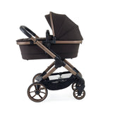 iCandy Peach 7 Travel System Bundle with Cybex Cloud T iSize Car Seat & Base - Pecan