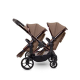 iCandy Peach 7 Twin Pushchair Travel System Bundle with Maxi-Cosi Pebble 360 Pro2 iSize Car Seat & Base - Coco