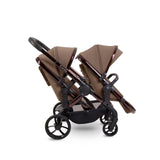 iCandy Peach 7 Twin Pushchair Travel System Bundle with Maxi-Cosi Pebble 360 iSize Car Seat & Base - Coco