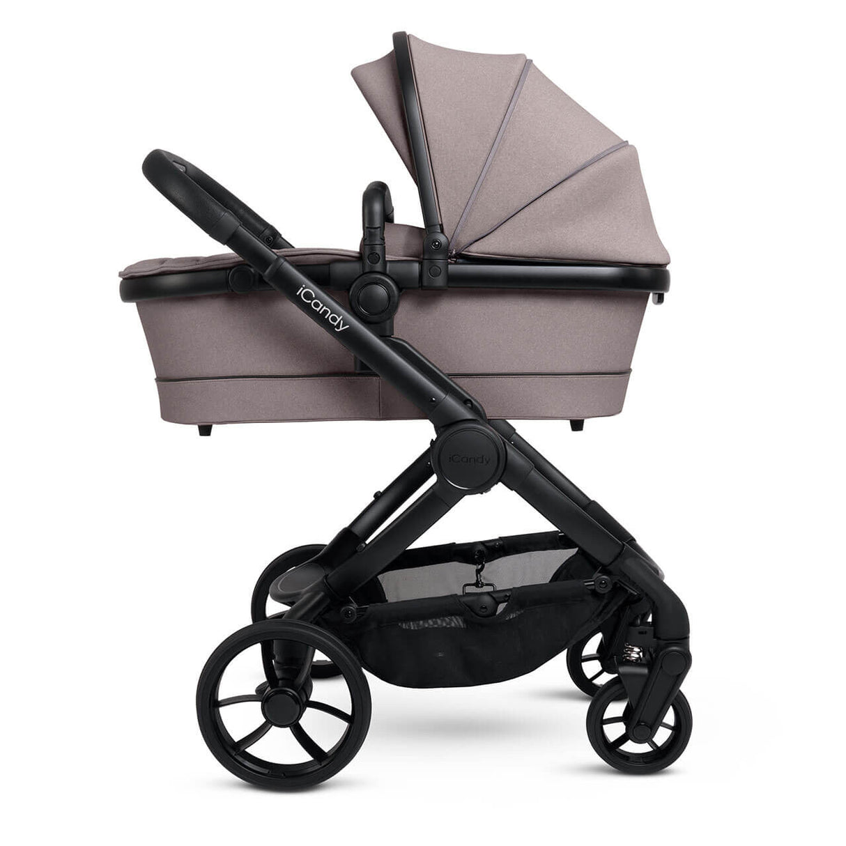 iCandy Peach 7 Travel System Bundle with Cybex Cloud T iSize Car Seat & Base - Porcini