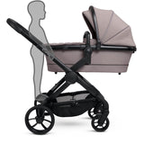 iCandy Peach 7 Travel System Bundle with Maxi-Cosi Cabriofix iSize Car Seat & Base - Porcini