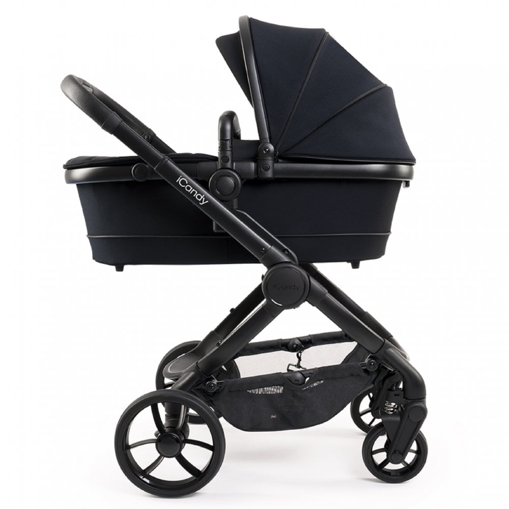 iCandy Peach 7 Pushchair and Carrycot - Black Edition