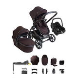 iCandy Peach 8 Editions Maxi-Cosi Cabriofix iSize Car Seat & Base Bundle - Coffee Bean