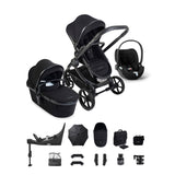 iCandy Peach 8 Cybex Cloud T Car Seat & 360 Base Bundle - Black