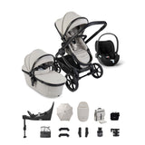 iCandy Peach 8 Cybex Cloud T Car Seat & 360 Base Bundle - Taupe