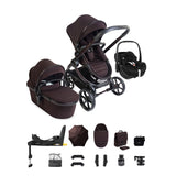 iCandy Peach 8 Editions Maxi-Cosi Pebble 360 Pro 2 Car Seat & Base Bundle - Coffee Bean