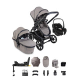 iCandy Peach 8 Maxi-Cosi Pebble 360 Pro 2 Car Seat & Base Bundle - Porcini