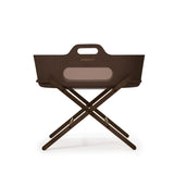 SnuzBaskit Chocolate Moses Basket & Ebony Stand