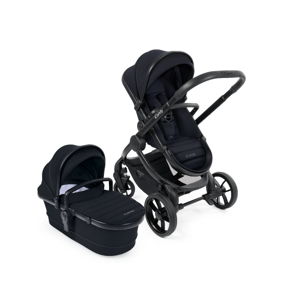 iCandy Peach 7 Double Pushchair - Black Edition