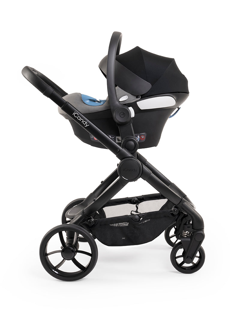 iCandy Peach 7 Double Pushchair - Black Edition