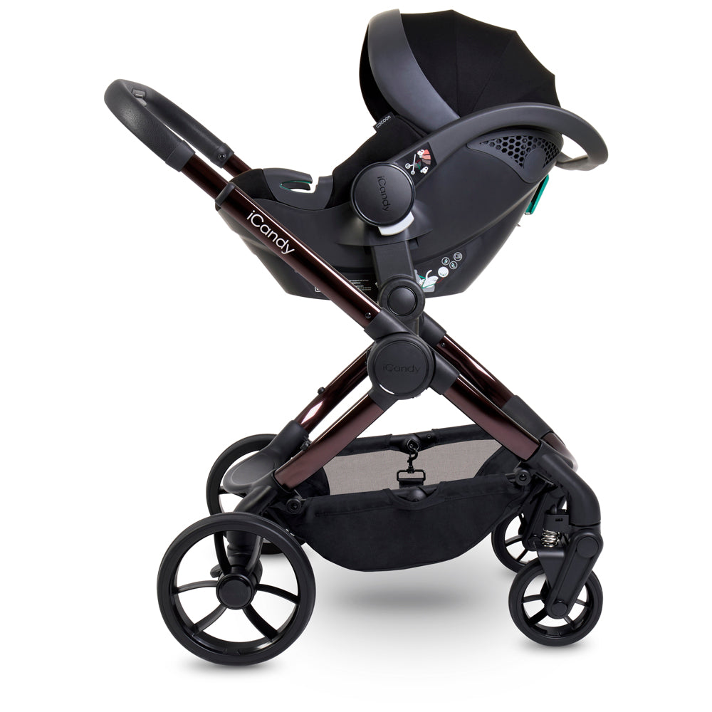 iCandy Peach 7 Travel System Bundle with Cocoon i-Size Car Seat & Base - Coco
