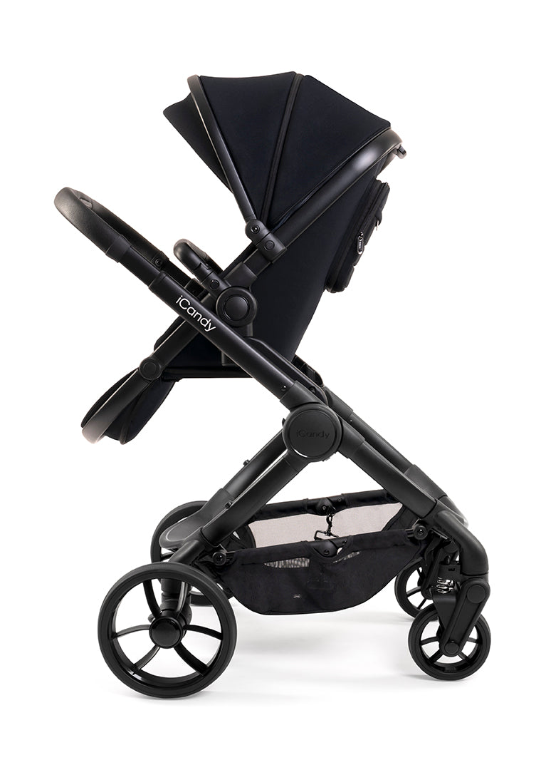 iCandy Peach 7 Double Pushchair - Black Edition