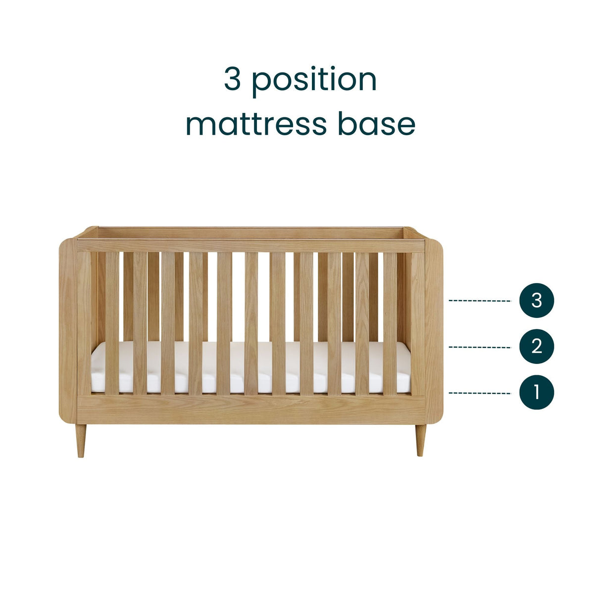 Tutti Bambini Japandi 2 Piece Room Set - Light Oak