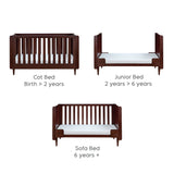 Tutti Bambini Japandi 2 Piece Room Set - Warm Walnut