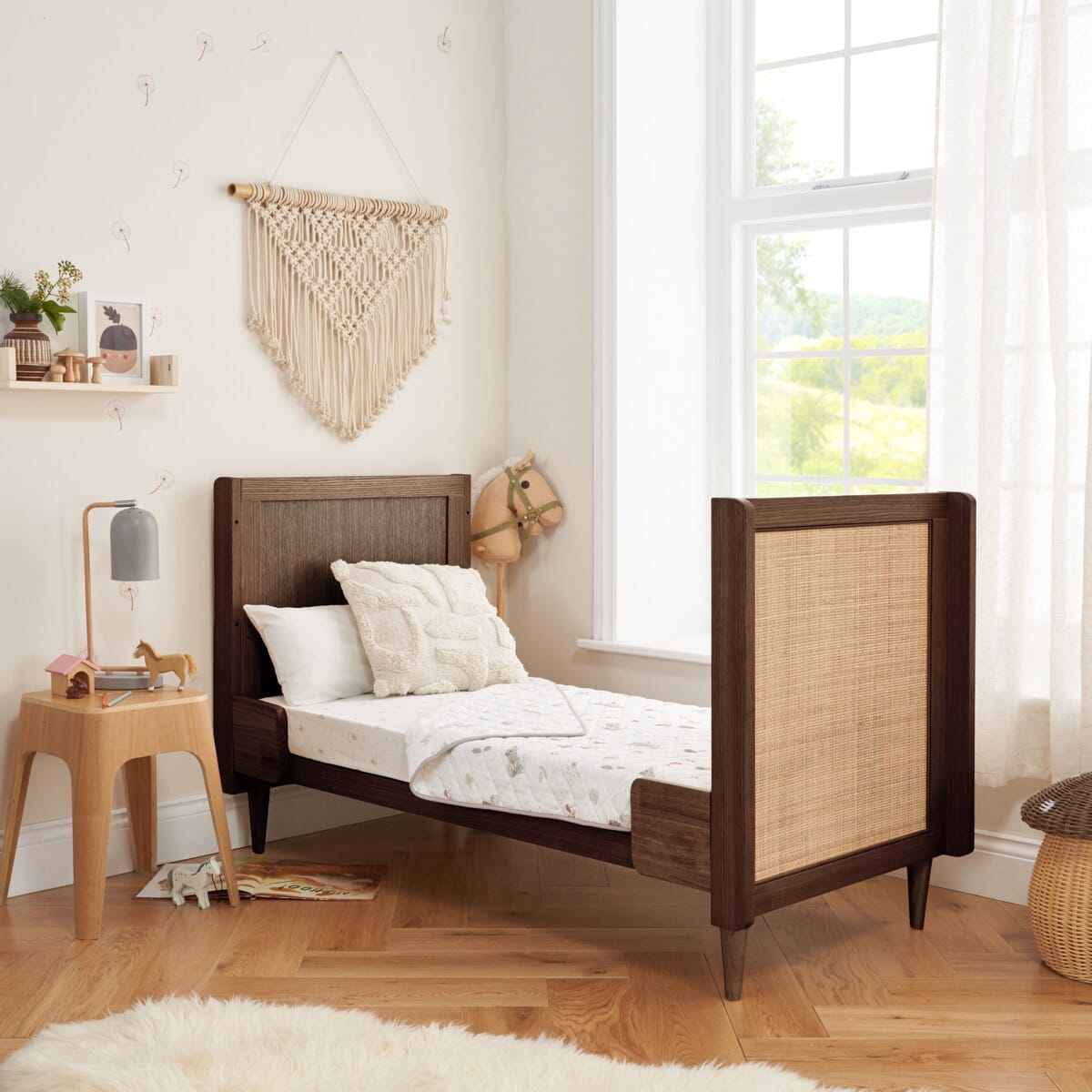 Tutti Bambini Japandi 2 Piece Room Set - Warm Walnut