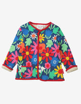 Toby Tiger Organic Bold Floral Reversible Jacket
