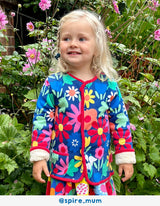 Toby Tiger Organic Bold Floral Reversible Jacket