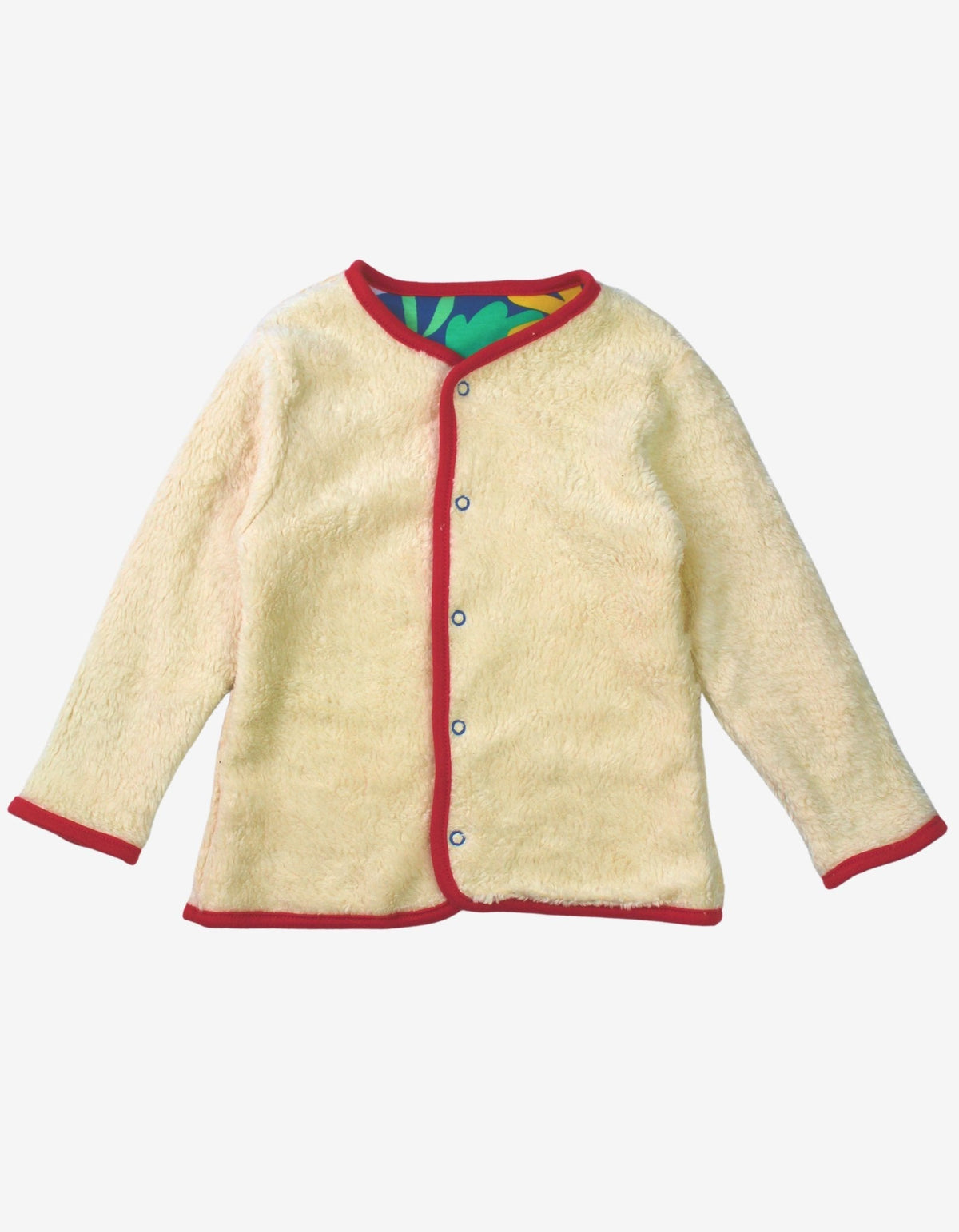 Toby Tiger Organic Bold Floral Reversible Jacket
