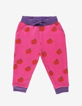 Toby Tiger Organic Apple Print Joggers