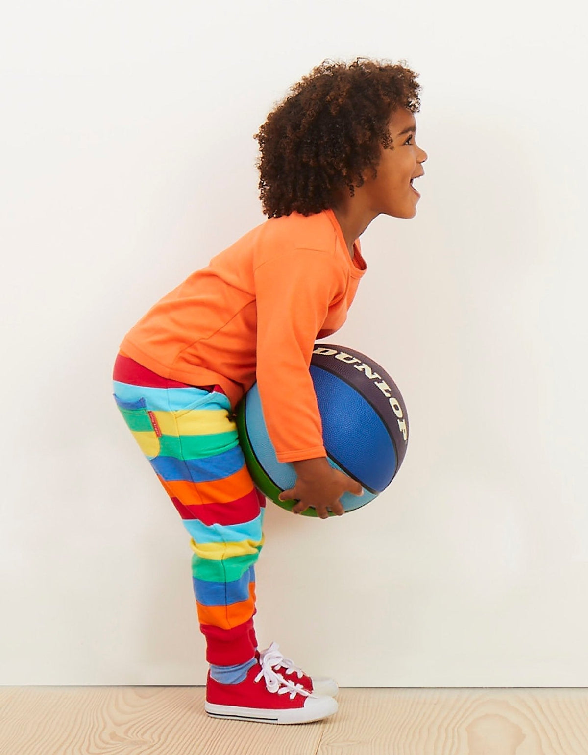 Toby Tiger Organic Multi Stripe Joggers