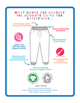 Toby Tiger Organic Pink Joggers