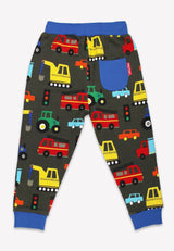 Toby Tiger Organic Transport Print Joggers