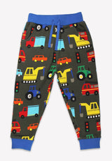 Toby Tiger Organic Transport Print Joggers