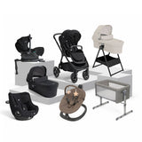 Joie Finiti Signature Flex i-Level Recline 360 Birth & Beyond Bundle - Eclipse