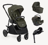 Joie Versatrax On The Go Encore Travel System Bundle - Fern
