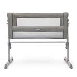 Joie Roomie Glide Bedside Crib - Foggy Grey