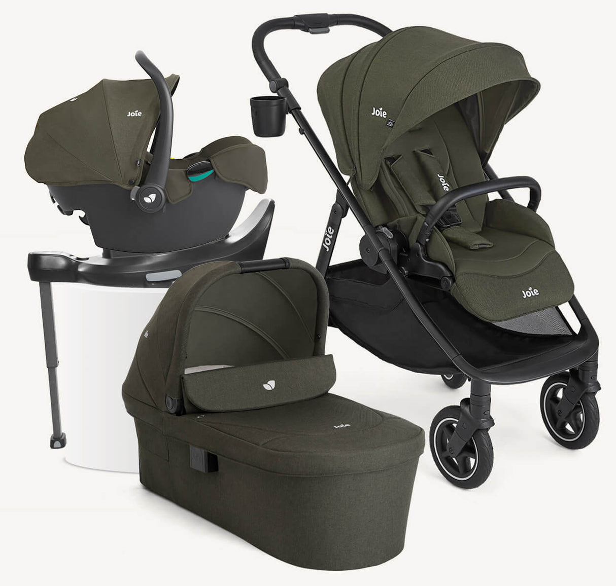 Joie Versadrift On The Go Encore Bundle - Fern