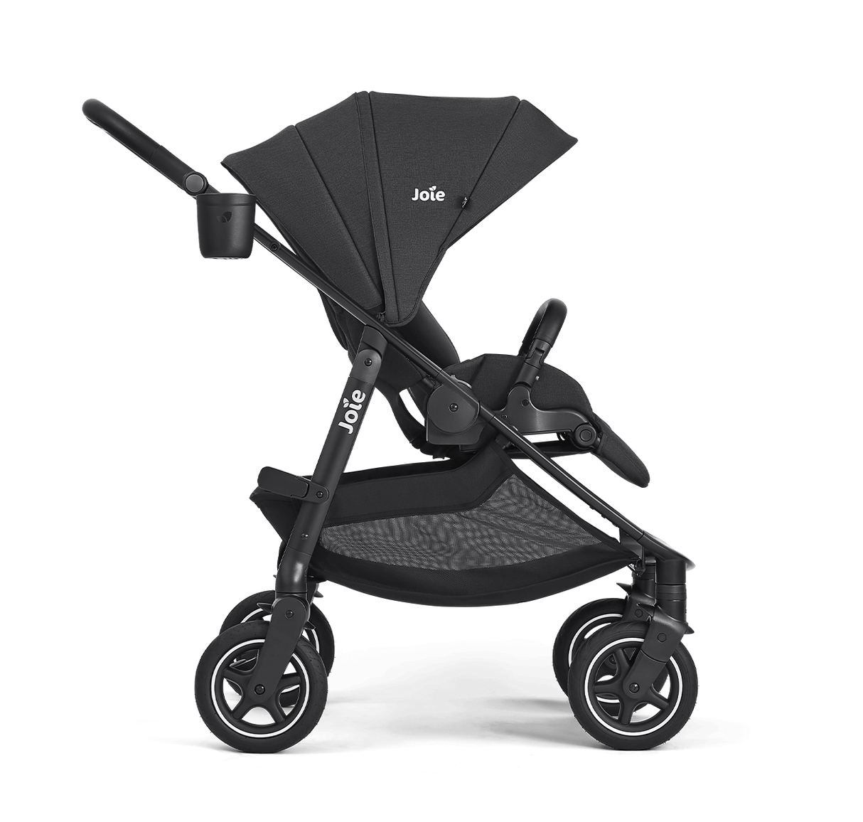 Joie Versadrift Pushchair & Ramble XL Carrycot - Raven