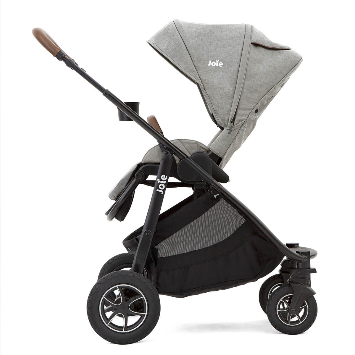 Joie Versatrax with Ramble XL Carrycot - Pebble