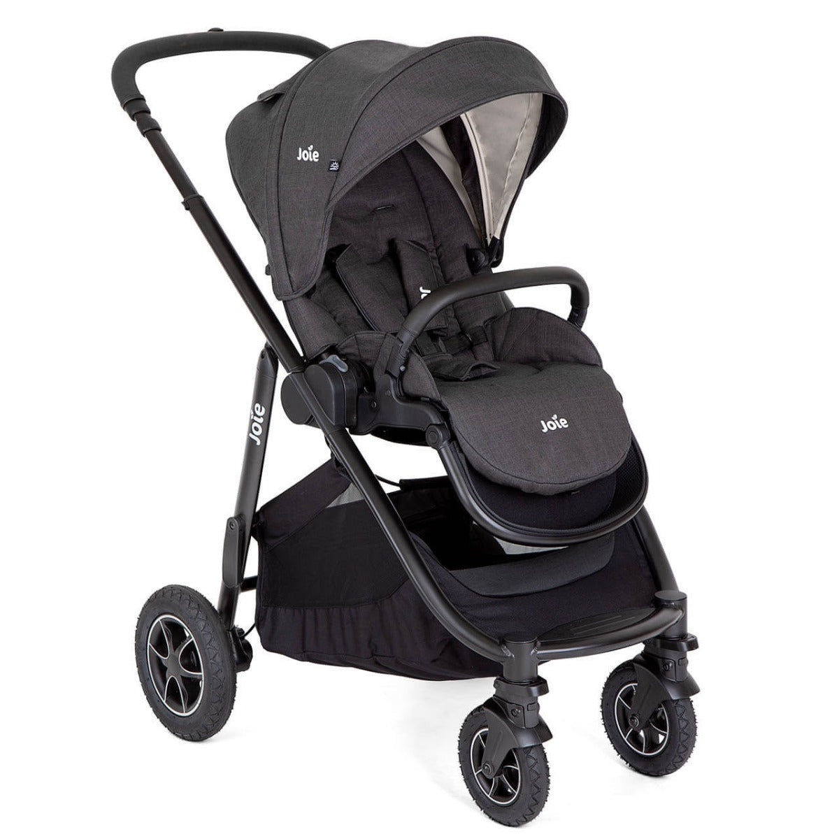 Joie Versatrax with Ramble XL Carrycot - Shale