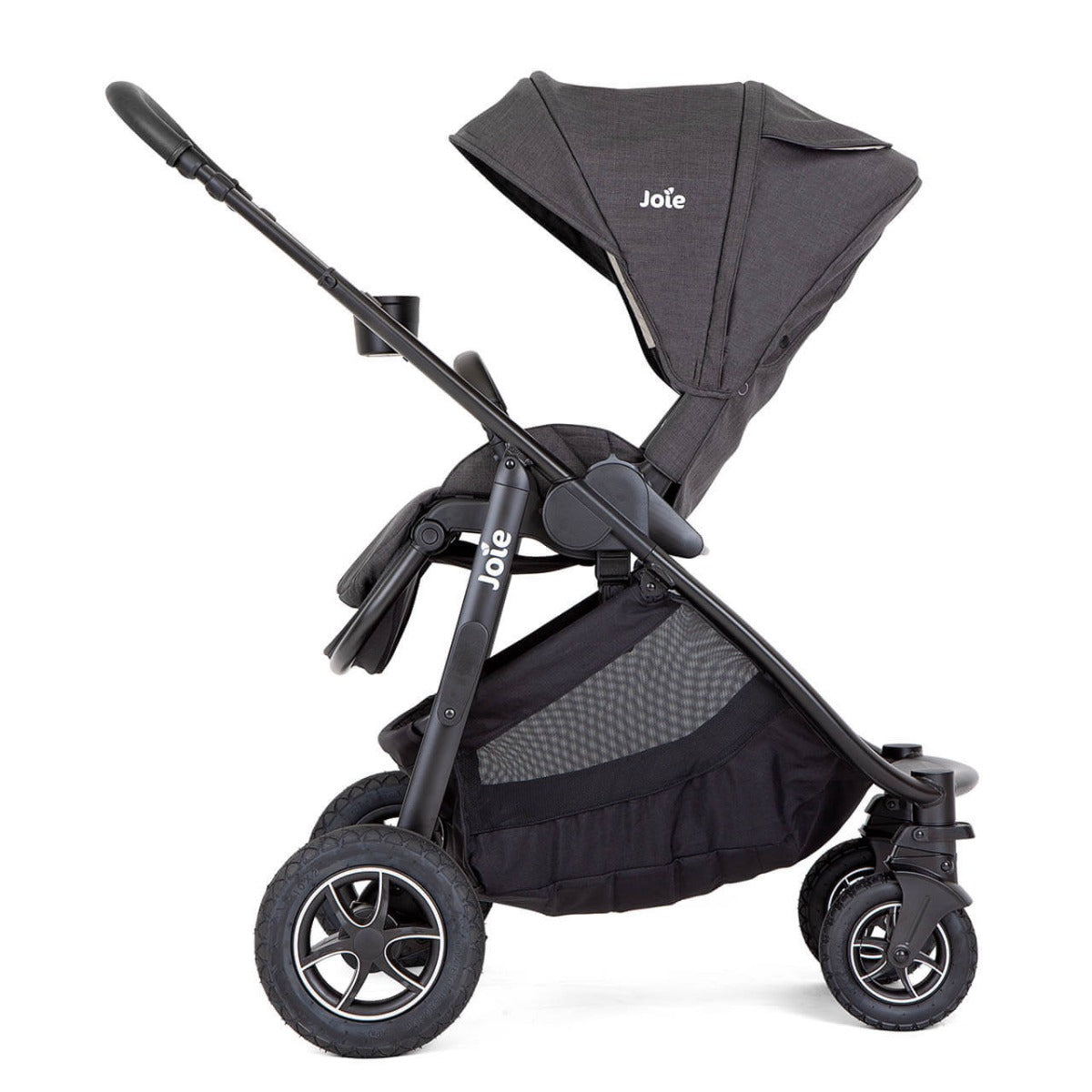 Joie Versatrax with Ramble XL Carrycot - Shale