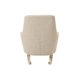 Tutti Bambini Jonah Rocking Chair & Foot Stool - Stone