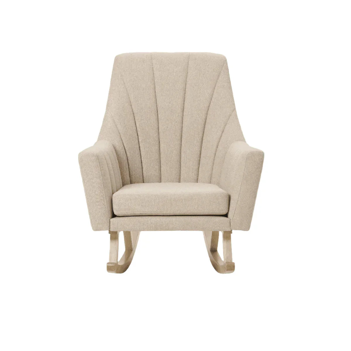 Tutti Bambini Jonah Rocking Chair & Foot Stool - Stone