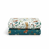 Jungle Organic Cotton Junior All-in-One 4.0 Tog Quilt Bedding Set