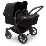 Bugaboo Donkey 5 Twin Pushchair - Midnight Black Canopy