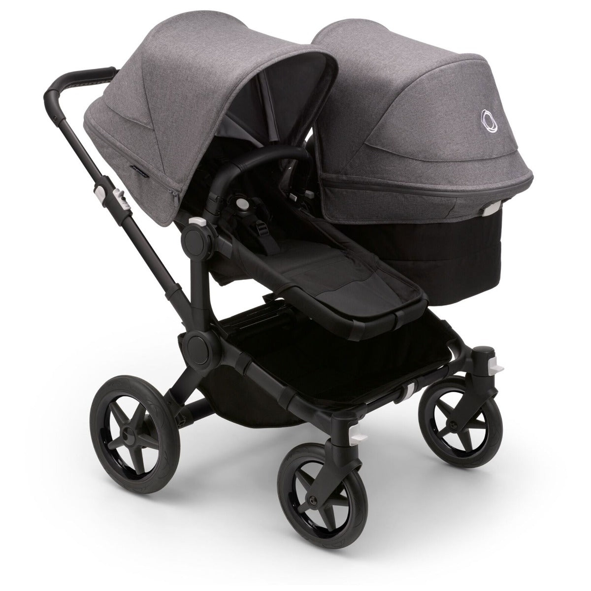 Bugaboo Donkey 5 Duo Pushchair - Grey Melange Canopy
