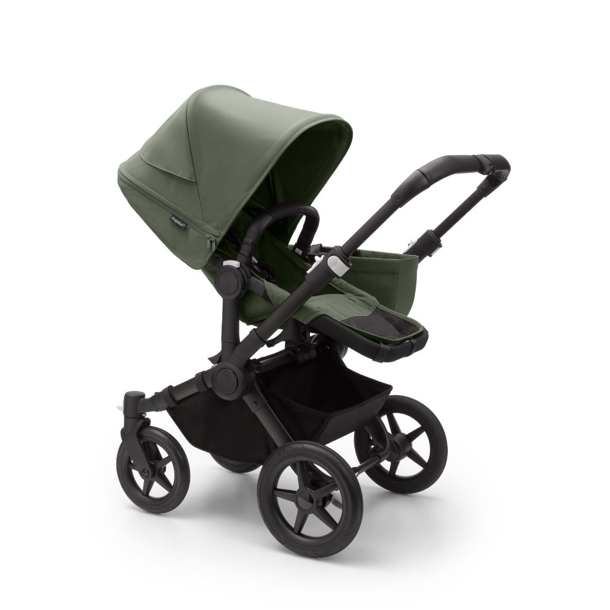 Bugaboo Donkey 5 Mono Ultimate Cybex Cloud T Travel System Bundle - Forest Green