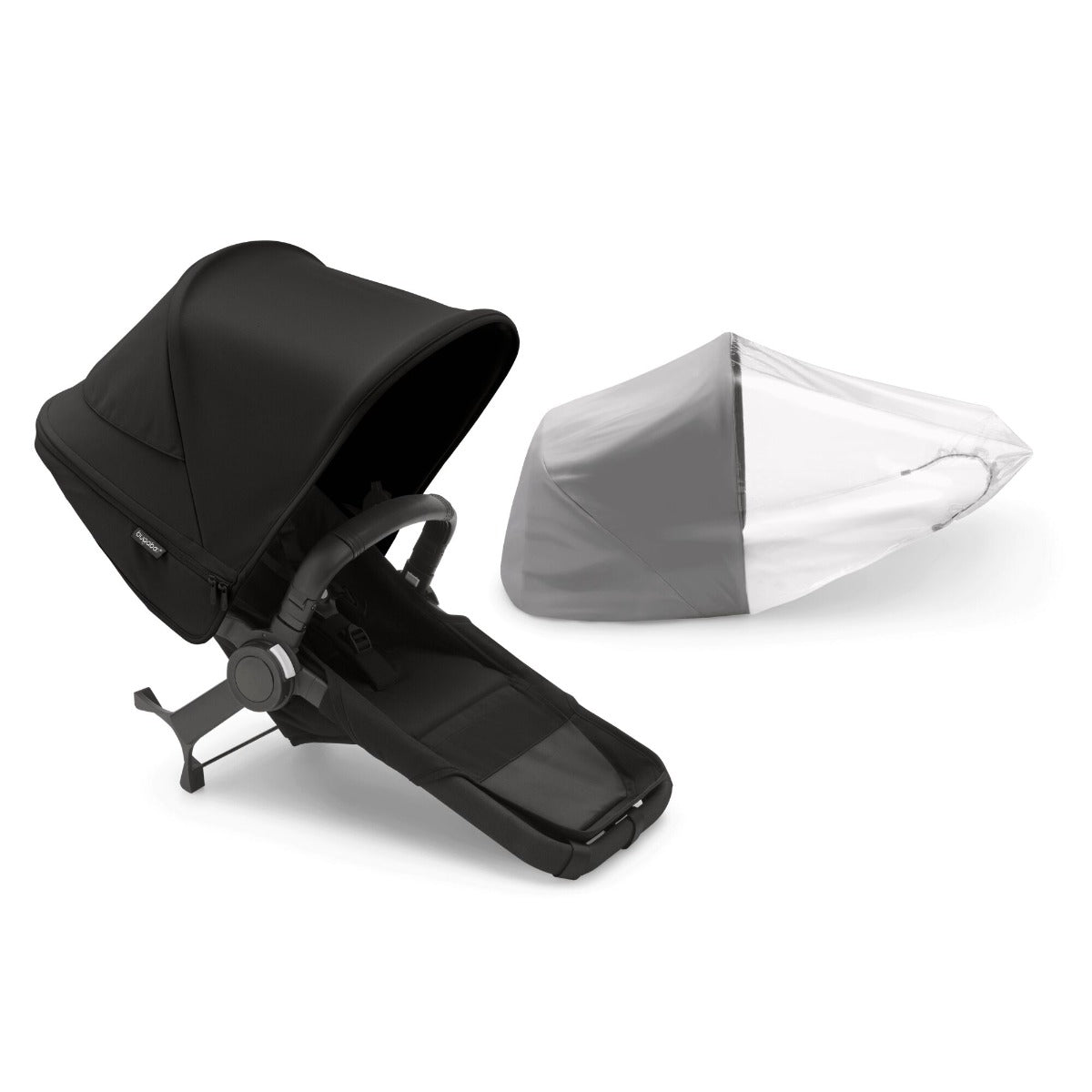 Bugaboo Donkey 5 Duo Extension Set Complete - Midnight Black